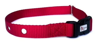 EXTREME DOG FENCE® Replacement Collar Strap for Electric Dog Fence and E-Collar Receiver - Red