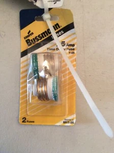 Cooper Bussmann Fuses 25 Amp 2 Pack (T3) - Picture 1 of 1