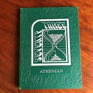 1973 Yearbook Athens High School, Athens Illinois, The Athenian - Picture 1 of 9