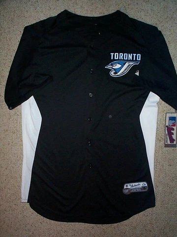 STITCHED/SEWN Toronto Blue Jays mlb Baseball Jersey Adult MENS/MEN'S (L-LARGE-46 Cover
