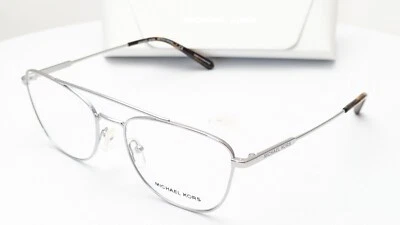 Gafas Michael Kors MK3034 1153 Macao ojo de gato plateadas para mujer 53 mm Foto 1 de 4
