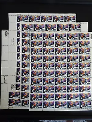 SKY LAB $.10 -ROUND THE BLOCK-FOUR SHEETS WITH SAME NUMBER IN DIFFERENT CORNERS - Image 1 of 4