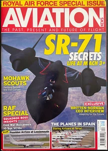 AVIATION NEWS DEC 2020 SR-71 SECRETS COLD WAR US ARMY OV-1C MOHAWK ZANTOP - Picture 1 of 6