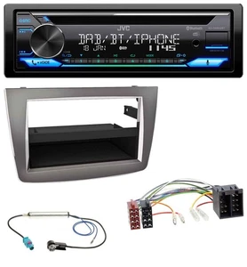 JVC Bluetooth MP3 USB DAB CD Autoradio für Alfa Romeo MiTo 955 08-14 ISO dunkels - Bild 1 von 9