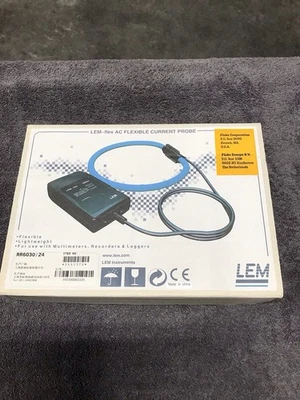 LEM (Later Fluke) RR6030/24 LEM-flex AC Flexible Current Probe 2540268 - Image 1 of 4