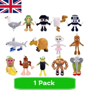 Tung Tung Sahur Wooden Stick Plush Doll, Italian Brainrot Tralalero Tralala Toy - Picture 1 of 15