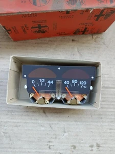 INDICATORE CARBURANTE E TEMPERATURA ACQUA ORIGINALE ALFA ROMEO 33 COD. 60790072 - Foto 1 di 5