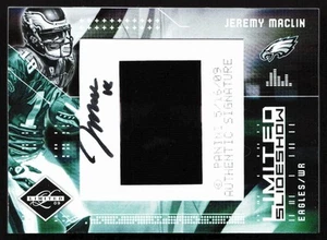 2009 DONRUSS LIMITED SLIDESHOW JEREMY MACLIN AUTO #32 - Picture 1 of 2