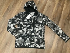 NIKE NSW Tech Fleece DM6456-077 Hoodie Jacke Digi Camo Schwarz Grau Herren Gr. M - Bild 1 von 10