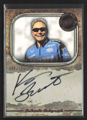 *2010 PRESS PASS LEGENDS*KENNY BERNSTEIN*AUTOGRAPH*SP*#055/125*NRMT* - Image 1 of 2