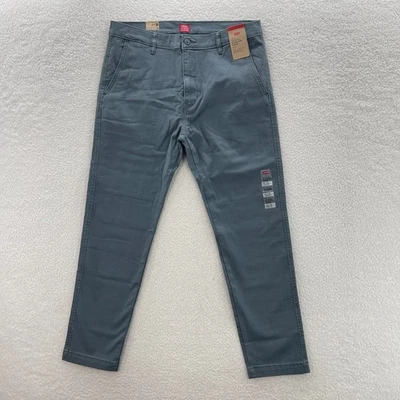 Levis Pants Mens 36x32 Gray XX Chino Standard Taper Preppy Normcore Casual Ivy - Image 1 of 4