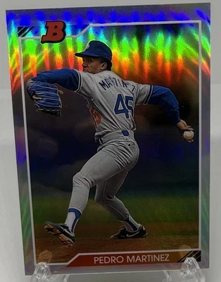 2016 Bowman Chrome Refractors That Never Were /499 Pedro Martinez #82 HOF - Image 1 of 2
