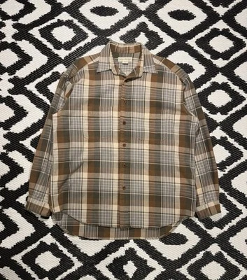 Camisa De Franela Banana Republic De Colección Para Hombre L Algodón Pesado Grunge Años 90 Portugal Foto 1 de 4