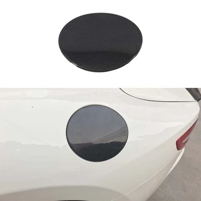Carbon Fiber Fuel Tank Cap Overlay for Maserati GranTurismo GTS MC 2008-2019 - Image 1 of 4