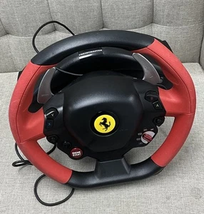 THRUSTMASTER Ferrari 458 Spider Racing Wheel (Xbox Series X/S & One) Great Shape - Picture 1 of 5