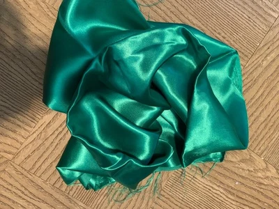 28" x 58" Silky Satin Fabric Polyester Lightweight Shiny Various Colors - Image 1 of 4