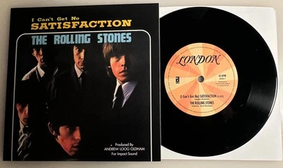 The Rolling Stones / (I Can't Get No) Satisfaction / 2022 45rpm w PS / Mint! - Image 1 of 4