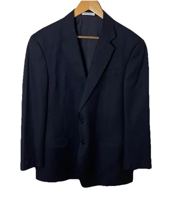 Armani Collezioni Navy Blue G Line Mens Blazer Sport Coat Suit Jacket Wool 44 - Image 1 of 4