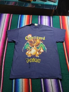 Vintage Pokemon Charzard 1999 Nintendo T-Shirt Size Youth Large - Picture 1 of 9