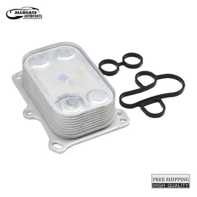 For Fiat 500 2012 2013-2015 1.4L Oil Cooler Assembly with Sealing Gasket Set USA - Image 1 of 4