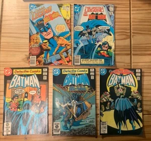 Detective #517, 530 & 531 plus Untold legend Of The Batman #1 & 2 Graded - Picture 1 of 22