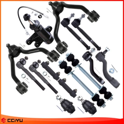 For 1995 - 2000 Chevrolet K1500 K2500 Front Upper Control Arm Ball Joint Tie Rod - Image 1 of 4