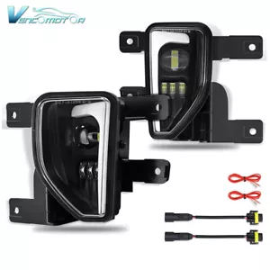 For 2016-2018 Chevy Silverado 1500 Bright LED Fog Lights Driving Bumper Lamps - Bild 1 von 12