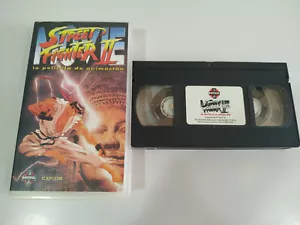 Street Fighter II la Pelicula de Animacion Manga - VHS Cinta Español - Imagen 1 de 3