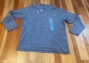 NEU MIT ETIKETT GAP HERRENPULLOVER MIT STEHKRAGEN GRÖSSE LARGE Mittelalter BLAU LANGARM - Bild 1 von 11