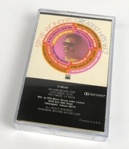 Musikkassette - STEVIE WONDER - Greatest Hits Vol. 2 -  Tape MC - Picture 1 of 1