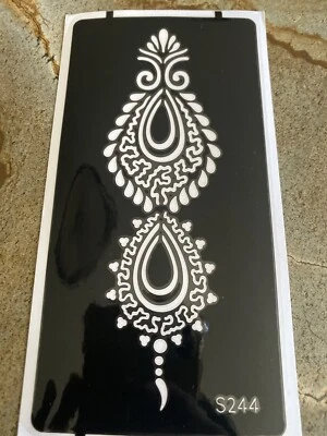 Plantilla de henna #S244 Foto 1 de 4
