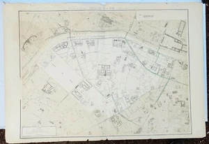 Paris VII ème Rare Plan 1883 de l'Approvisionnement en Eaux de Source 65x94 cms - Picture 1 of 5