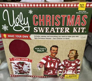 UGLY CHRISTMAS Pullover KIT "Make Your Own" Weihnachtspullover Gr. XL Unisex - Bild 1 von 6