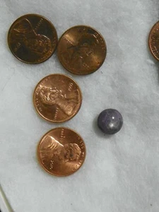 Star Ruby 8,47 quilates 10,2 mm redondo x 7,5 gris púrpura - Imagen 1 de 2