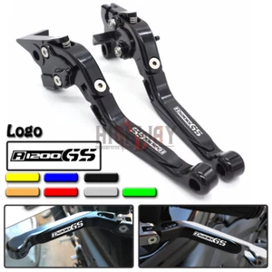 Leve frizione freno pieghevoli moto regolabili per BMW R1200GS Adventure 06-13 - Foto 1 di 12