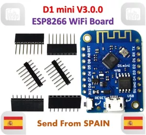 WIFI IoT Development Board ESP8266 4MB MicroPython NodeMCU for D1 mini V3.0.0 - Imagen 1 de 5
