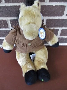 Noah’s Ark Workshop Pony Horse 16" Plush Dressed- 2 Piece Cowboy Outfit Doll - Picture 1 of 6
