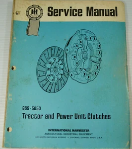 International Harvester Manuale di servizio trattore e centralina frizioni GSS-5053 - Foto 1 di 4