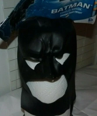 NEW The Dark Knight Rise Batman Superhero Child Full Mask - Age 6 plus NWT CHR2 - Image 1 of 3