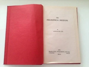 The Philosophical Discipline Ganganatha Jha - Foto 1 di 1