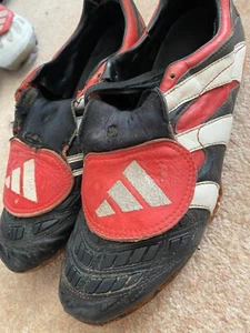RARE SCARPE DA CALCIO ORIGINALI 1998 ADIDAS PREDATOR ACCELERATOR UK 9 - Foto 1 di 7