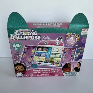 NIB Gabby’s Dollhouse Meow-mazing Board Game with 4 Kitty Headbands New In Box - Picture 1 of 7