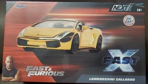 2023 Jada Fast and Furious Gold Lamborghini 1/24 Fast X VHTF NEW Sealed - Picture 1 of 7