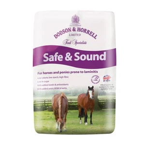 Dodson & Horrell Safe and Sound-Low in Fibre,Calorie,Starch & Sugar, Horse Food - Picture 1 of 3