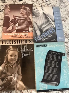Stricken - Fleisher’s Zeitschriften 1935,1937,1939,1941 - Vintage - Bild 1 von 5