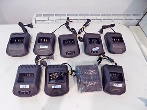 Pakiet stacji ładujących Kenwood Walkie Talkie NIEPRZETESTOWANE Sprzedawane jako CZĘŚCI ZAMIENNE/CZĘŚCI - Zdjęcie 1 z 10