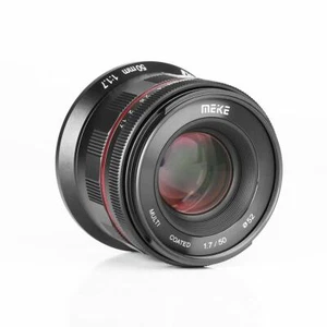 MK 50mm f/1.7 Large Aperture Manual Focus Lens For Canon RF Mirrorless Cameras - Picture 1 of 8