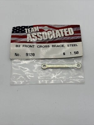 TEAM ASSOCIATED ASC9120  RC10B3 RC10T3 B3 T3 B2 Front Cross Brace Steel Box B3 - Image 1 of 2