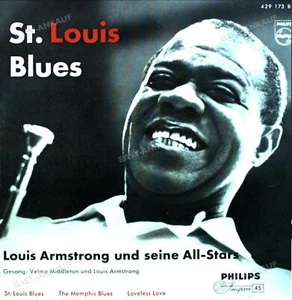 Louis Armstrong Und Seine All-Stars - St. Louis Blues 7" (VG+/VG+) ' - Picture 1 of 1