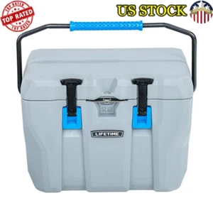 28 Qt Portable Cooler Heavy-Duty Insulated Ice Retention Outdoor Adventure New - Picture 1 of 12